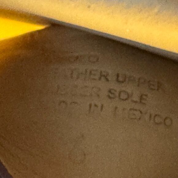 Nisolo Women’s Leather Wood Platform Sandals Size 6 Handmade in Mexico 3.5”Heel - Picture 10 of 11